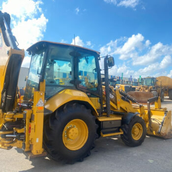 Caterpillar 432F2 graaflaad combinatie