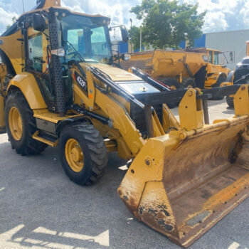 Caterpillar 432F2 graaflaad combinatie