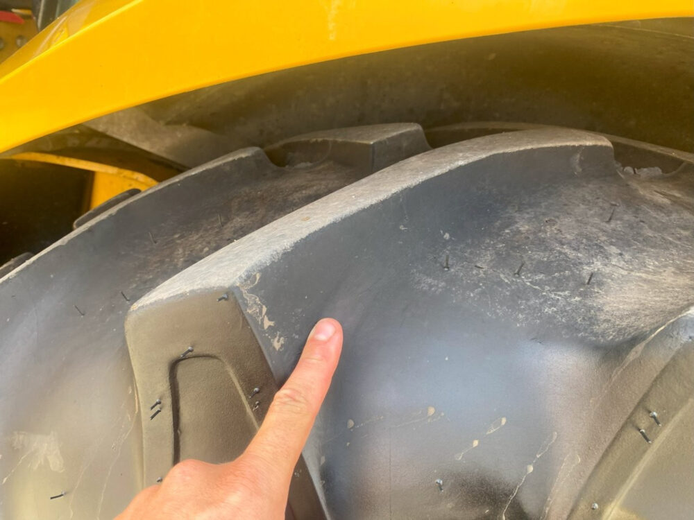 Caterpillar 432F2 graaflaad combinatie