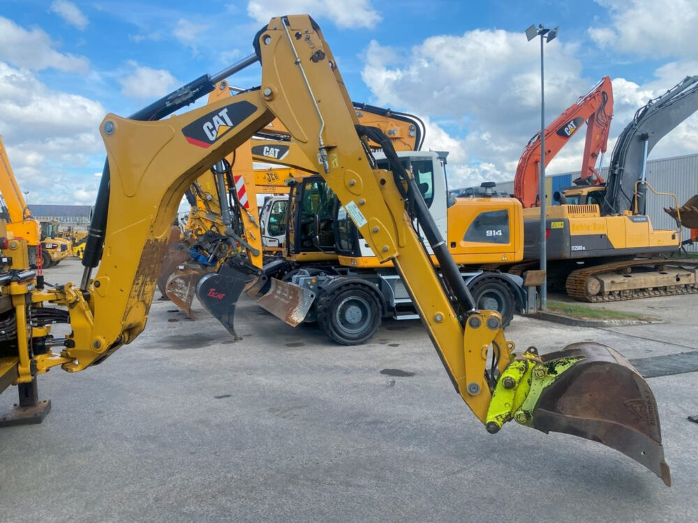 Caterpillar 432F2 graaflaad combinatie
