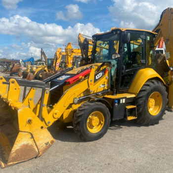 Caterpillar 432F2 graaflaad combinatie