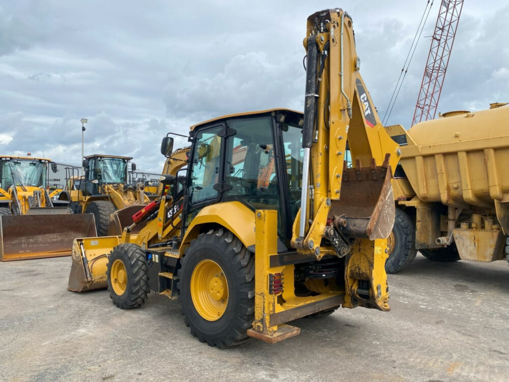 Caterpillar 432F2 graaflaad combinatie