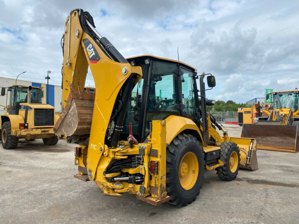 Caterpillar 432F2 graaflaad combinatie