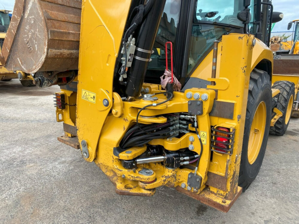 Caterpillar 432F2 graaflaad combinatie