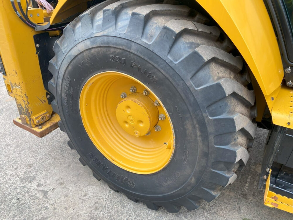 Caterpillar 432F2 graaflaad combinatie