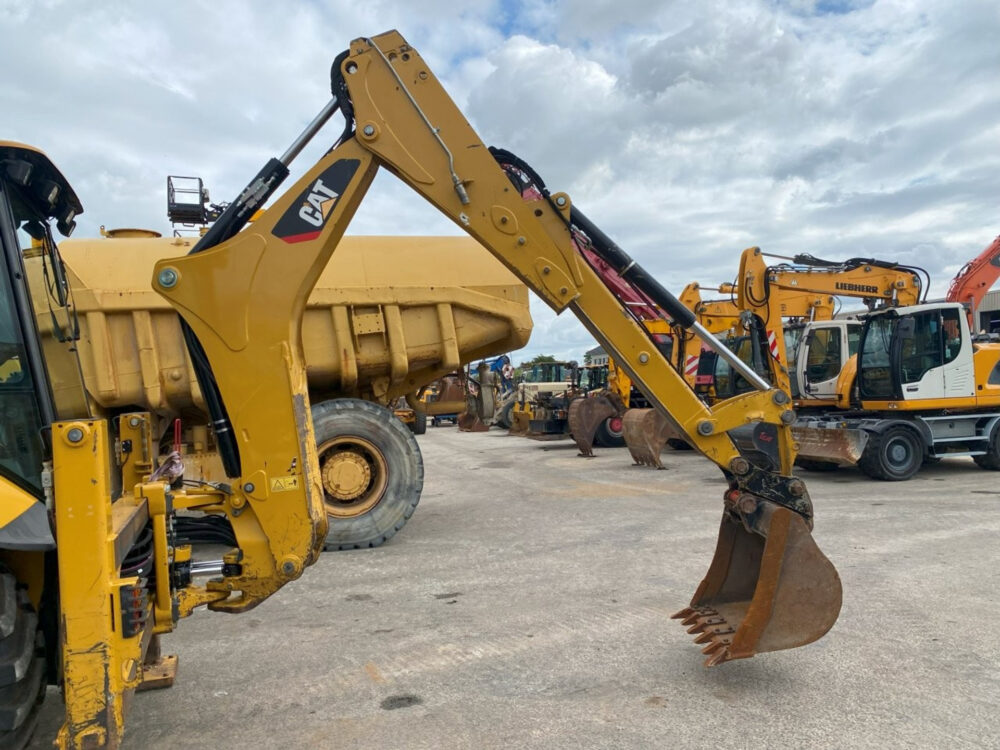 Caterpillar 432F2 graaflaad combinatie