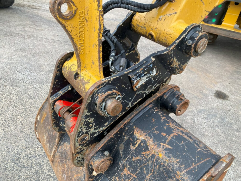 Caterpillar 432F2 graaflaad combinatie