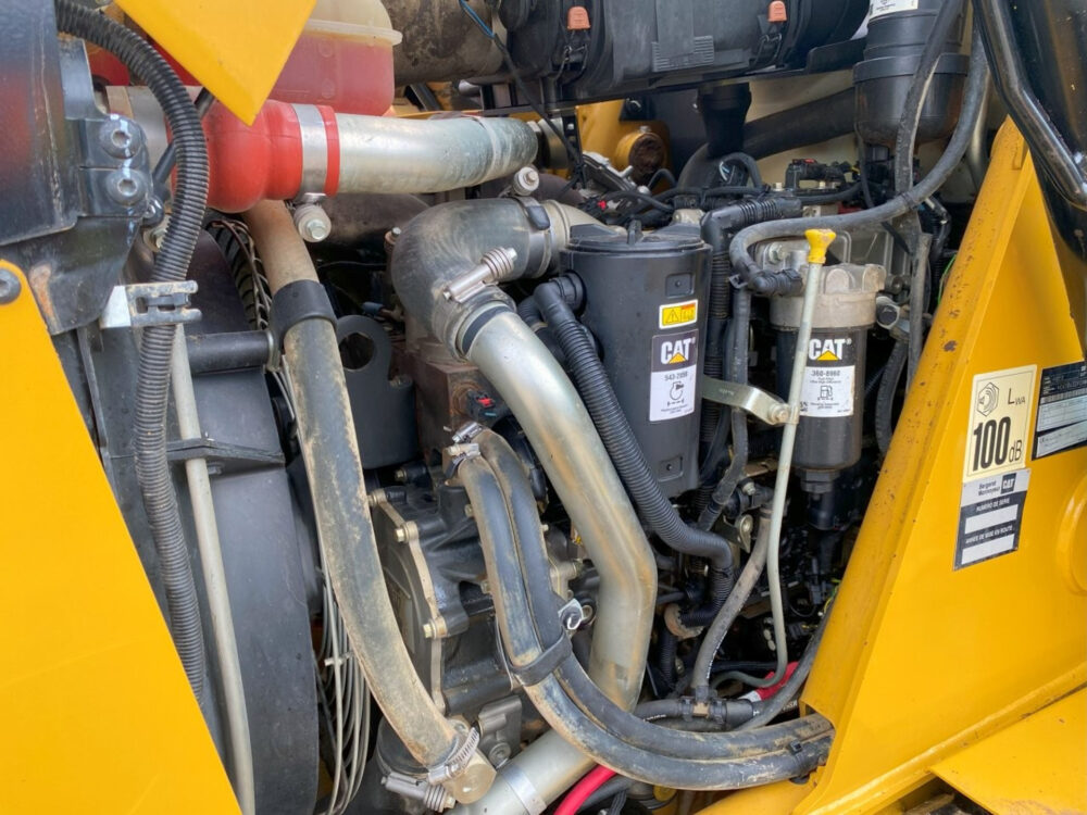 Caterpillar 432F2 graaflaad combinatie