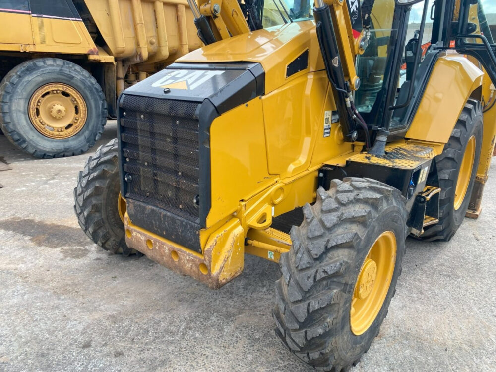 Caterpillar 432F2 graaflaad combinatie