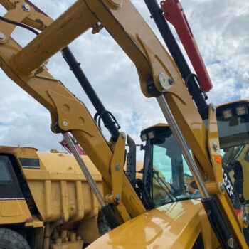 Caterpillar 432F2 graaflaad combinatie