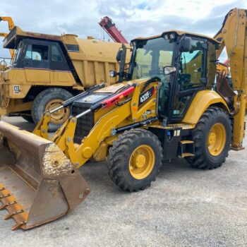 Caterpillar 432F2 graaflaad combinatie