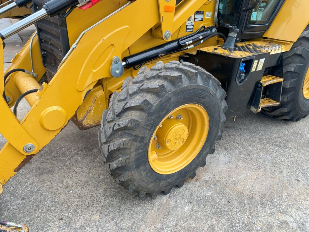 Caterpillar 432F2 graaflaad combinatie