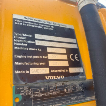 Volvo L120H wiellader