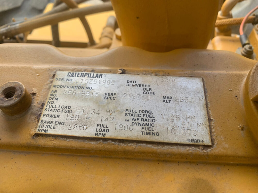 Caterpillar 140 H Grader 2.000 hours!!