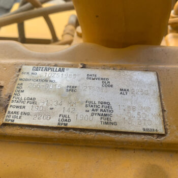 Caterpillar 140 H Grader 2.000 hours!!