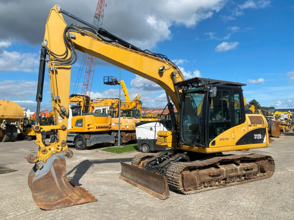 Caterpillar 312 DL rupsgraafmachine