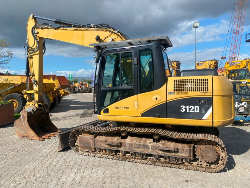 Caterpillar 312 DL rupsgraafmachine