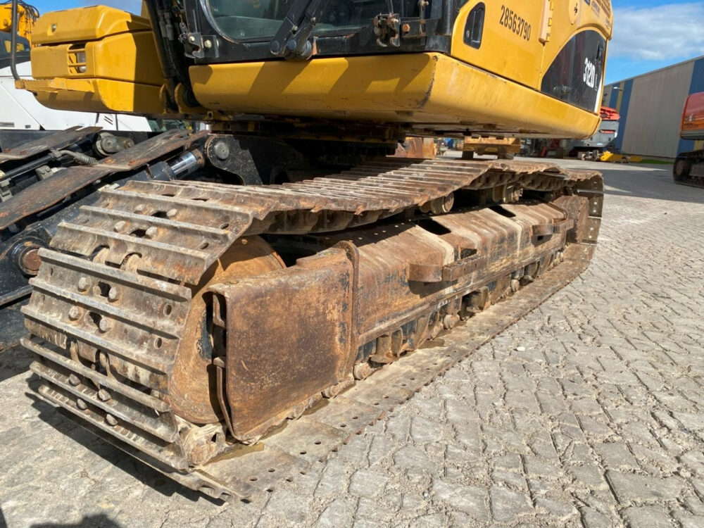 Caterpillar 312 DL rupsgraafmachine