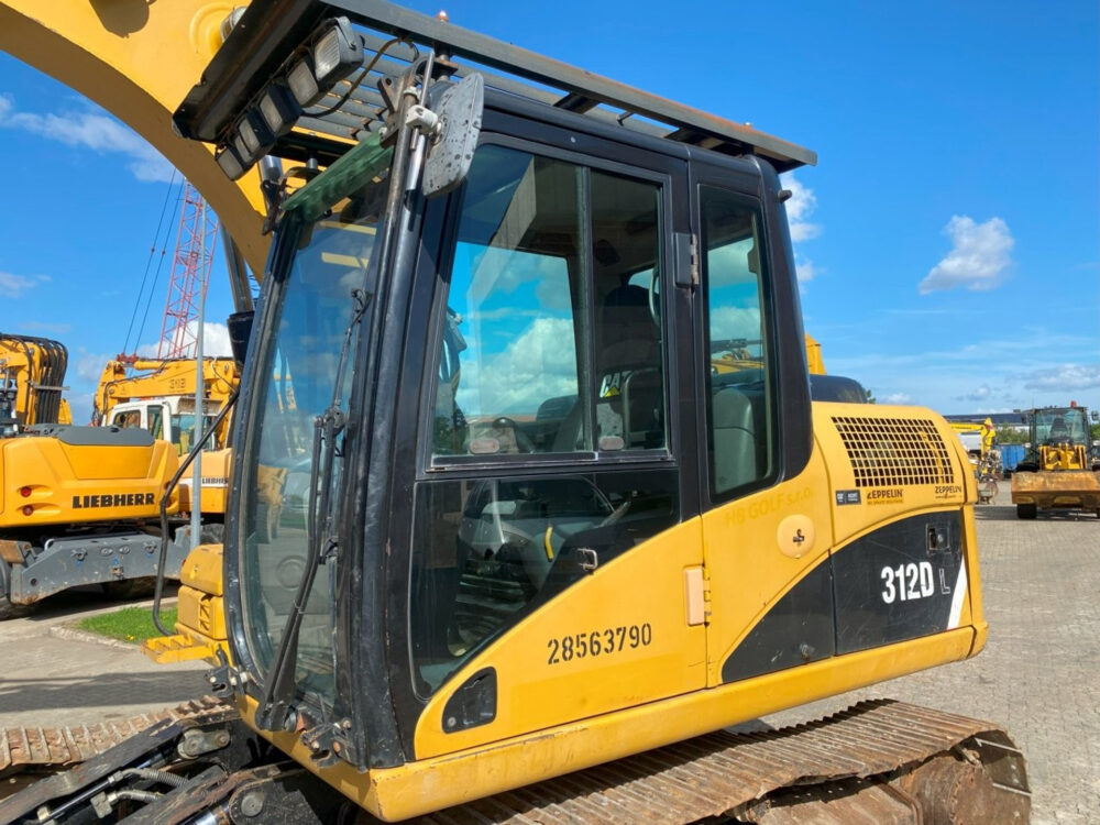 Caterpillar 312 DL rupsgraafmachine