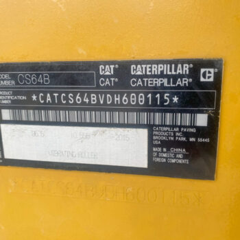Caterpillar CS64B wals