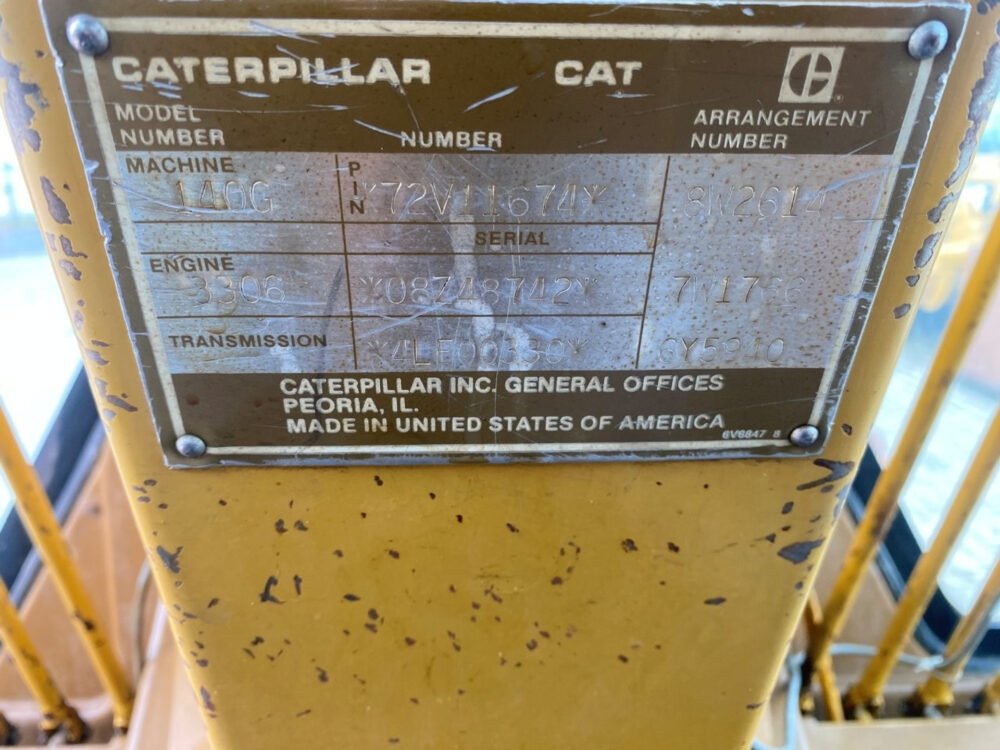 Caterpillar 140 G motorgrader