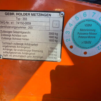 Holder C3.42 werktuigendrager