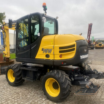 Yanmar B95W mobiele graafmachine