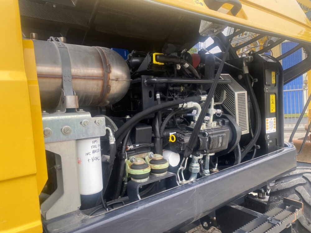 Yanmar B95W mobiele graafmachine