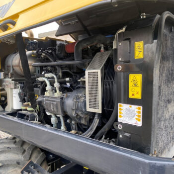 Yanmar B95W mobiele graafmachine