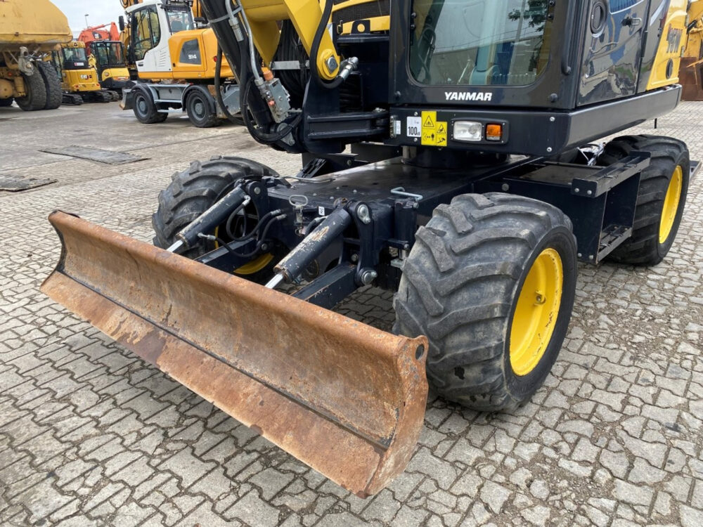 Yanmar B95W mobiele graafmachine