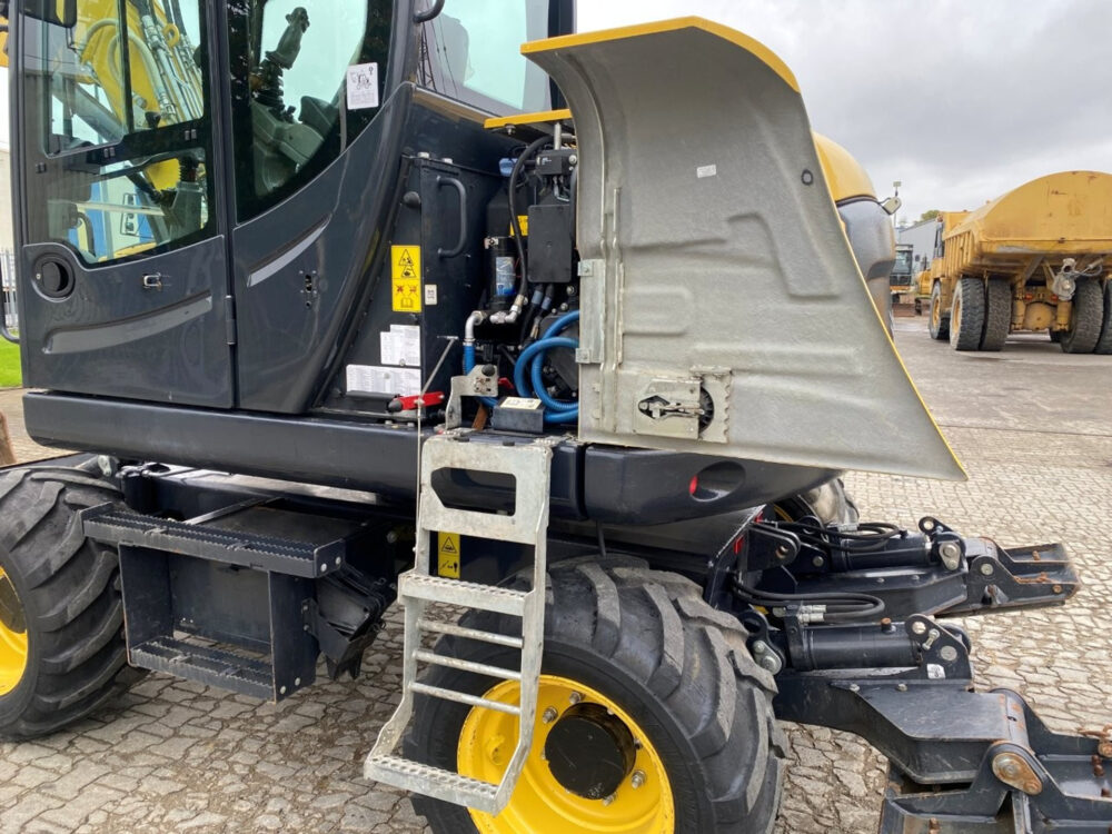Yanmar B95W mobiele graafmachine