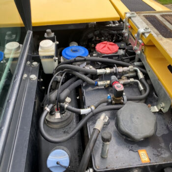 Yanmar B95W mobiele graafmachine