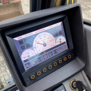 Yanmar B95W mobiele graafmachine
