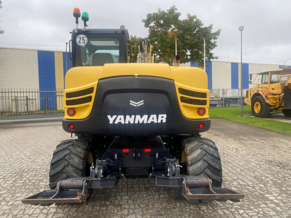 Yanmar B95W mobiele graafmachine