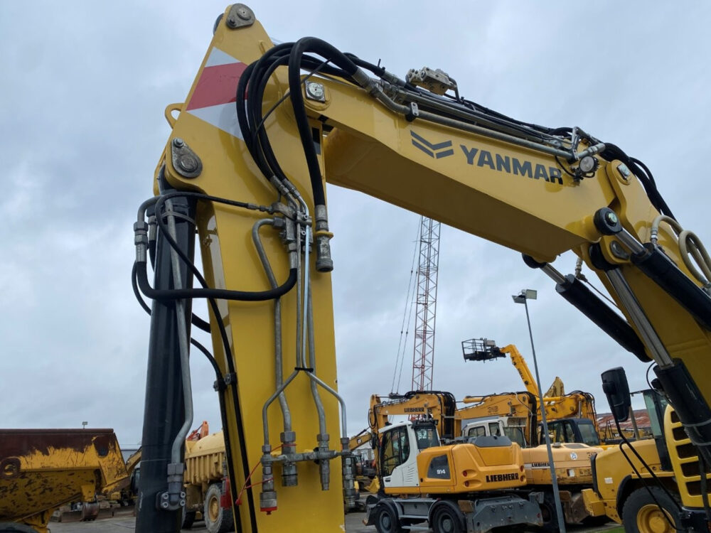 Yanmar B95W mobiele graafmachine