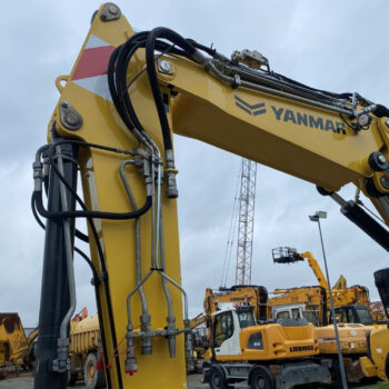Yanmar B95W mobiele graafmachine