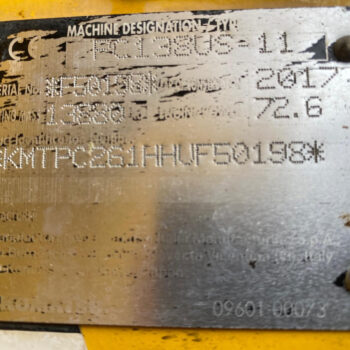 Komatsu PC138US-11 rupsgraafmachine