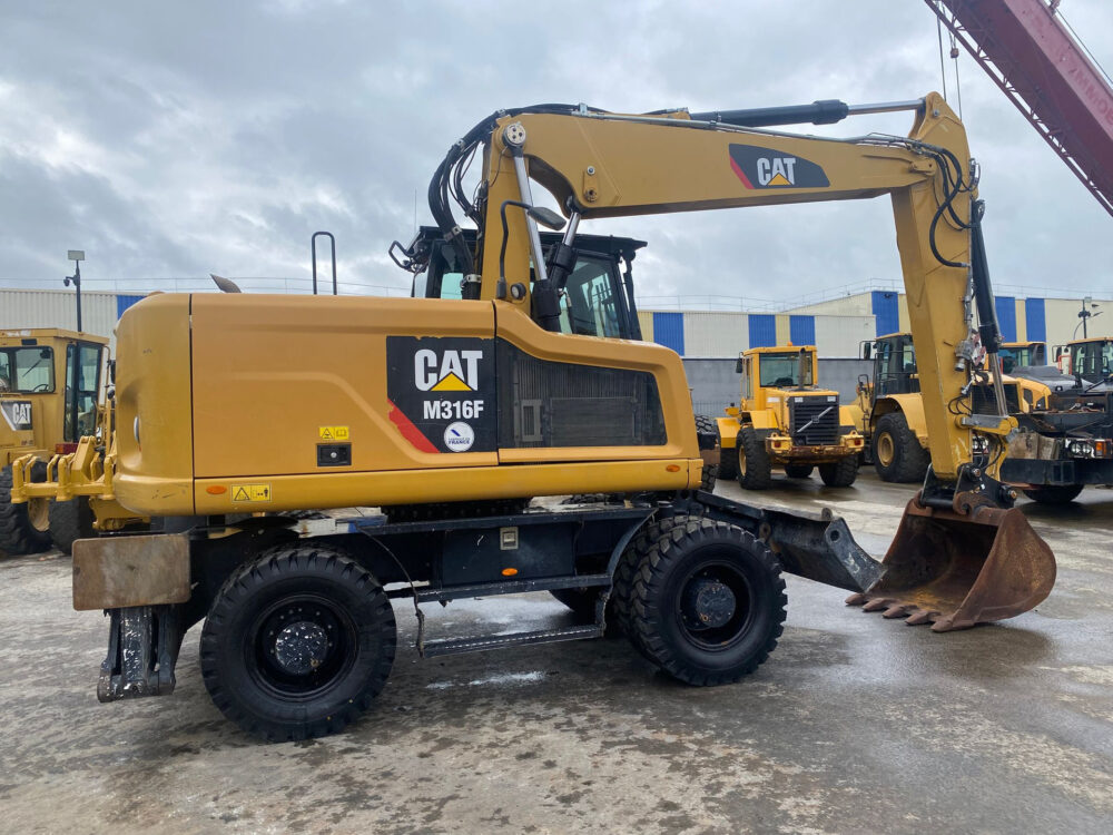 Caterpillar M316F mobiele graafmachine