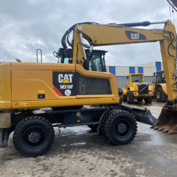 Caterpillar M316F mobiele graafmachine