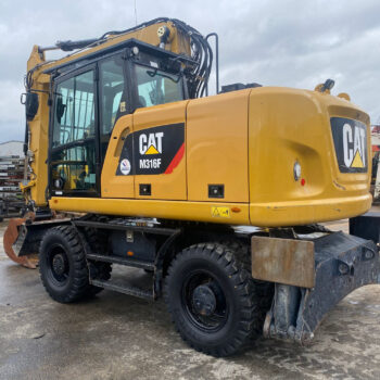 Caterpillar M316F mobiele graafmachine