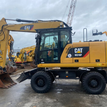 Caterpillar M316F mobiele graafmachine