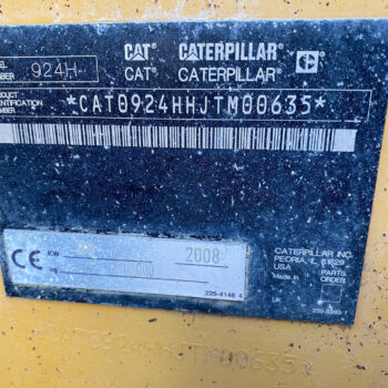 Caterpillar 924H wiellader