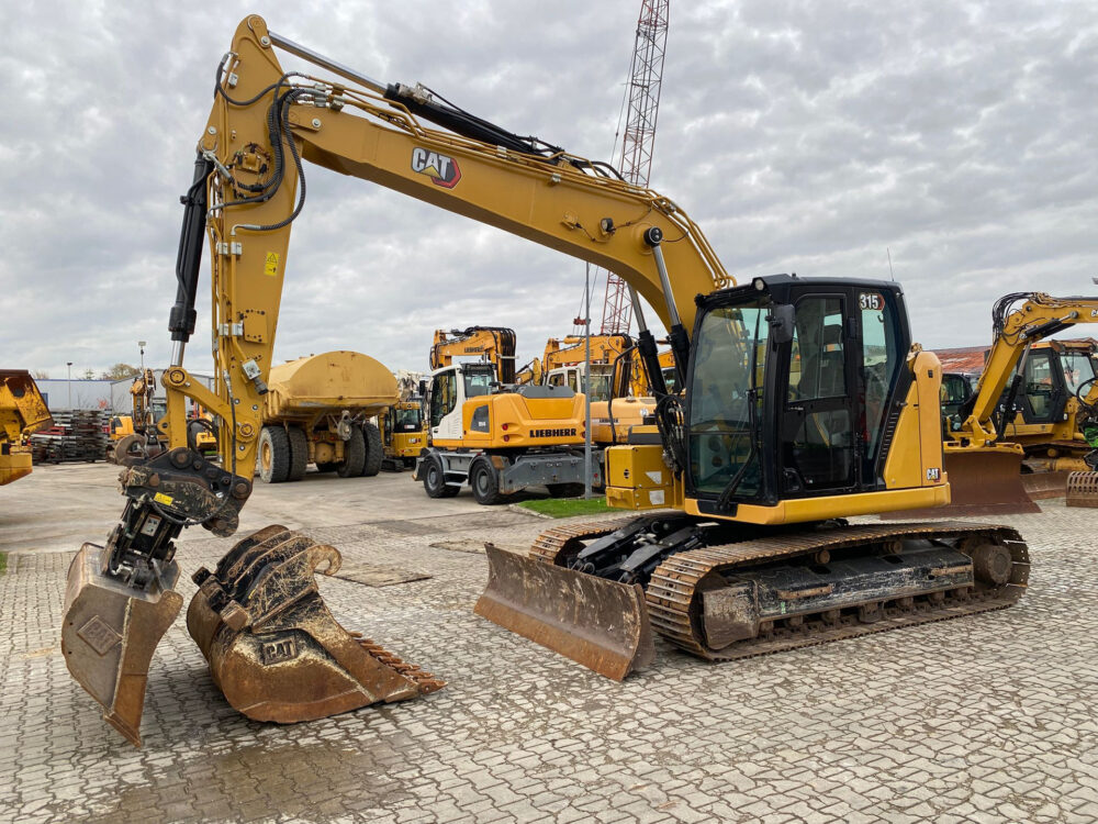 Caterpillar 315 07B NG rupsgraafmachine
