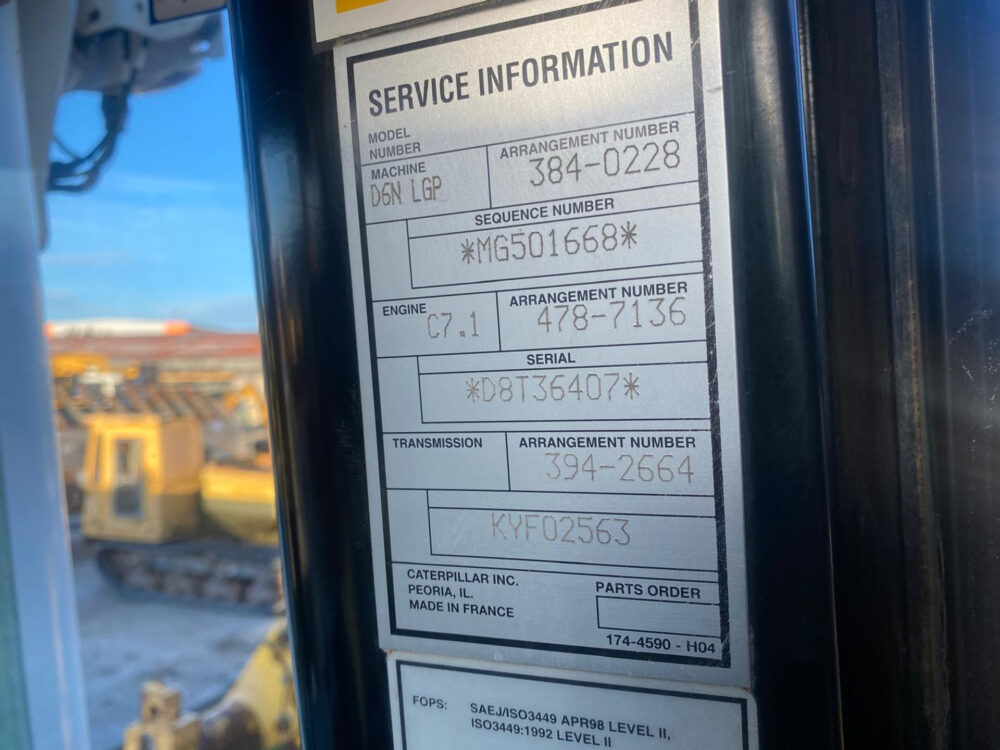 Caterpillar D6N LGP rupsdozer