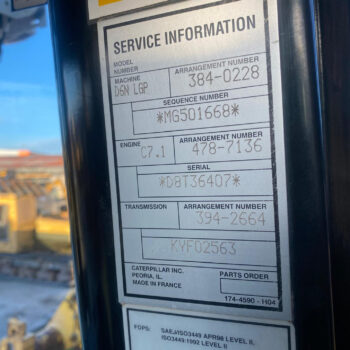 Caterpillar D6N LGP rupsdozer