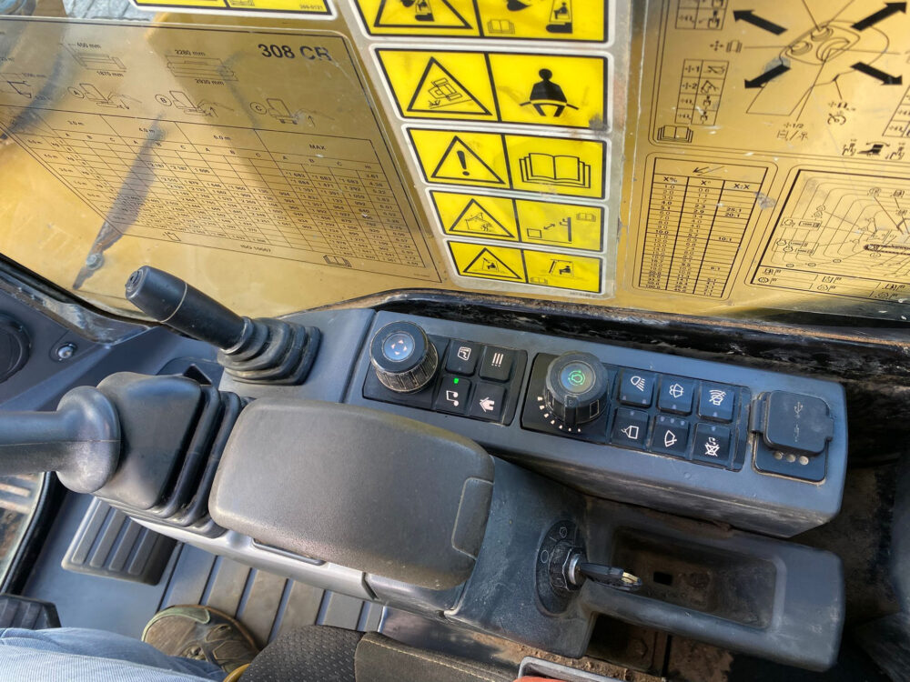 Caterpillar 308 CR Next Gen midigraver