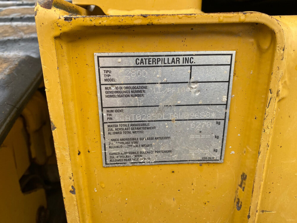 Caterpillar 289D rupslader
