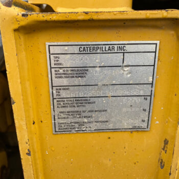 Caterpillar 289D rupslader