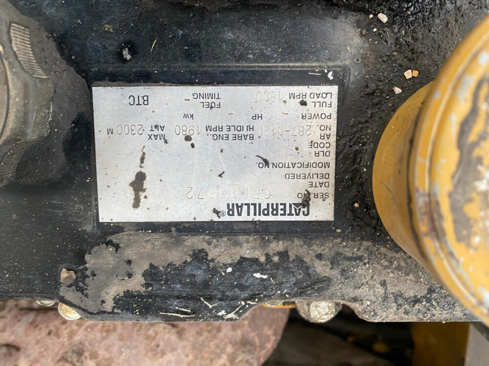 Caterpillar 323 D rupsgraafmachine