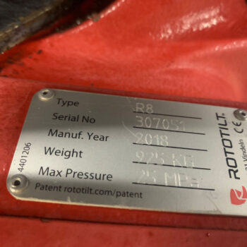 Rototilt R8 met dubbele S80/OQ80